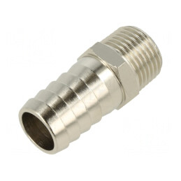 Racord push-in ştuţ alamă nichelată 20mm R 1/2 | Electronic-mag.ro | Componente Electronice