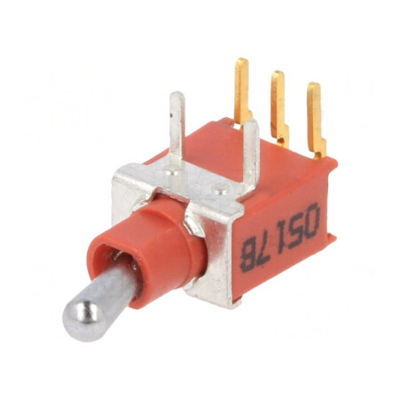 Comutator basculant SPDT ON-ON 0.4A/20VDC | Electronic-mag.ro | Componente Electronice