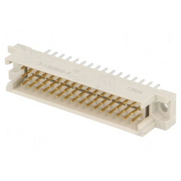 Soclu DIN 41612 tip R tată 48 PIN THT drept 4.5mm | Electronic-mag.ro | Componente Electronice