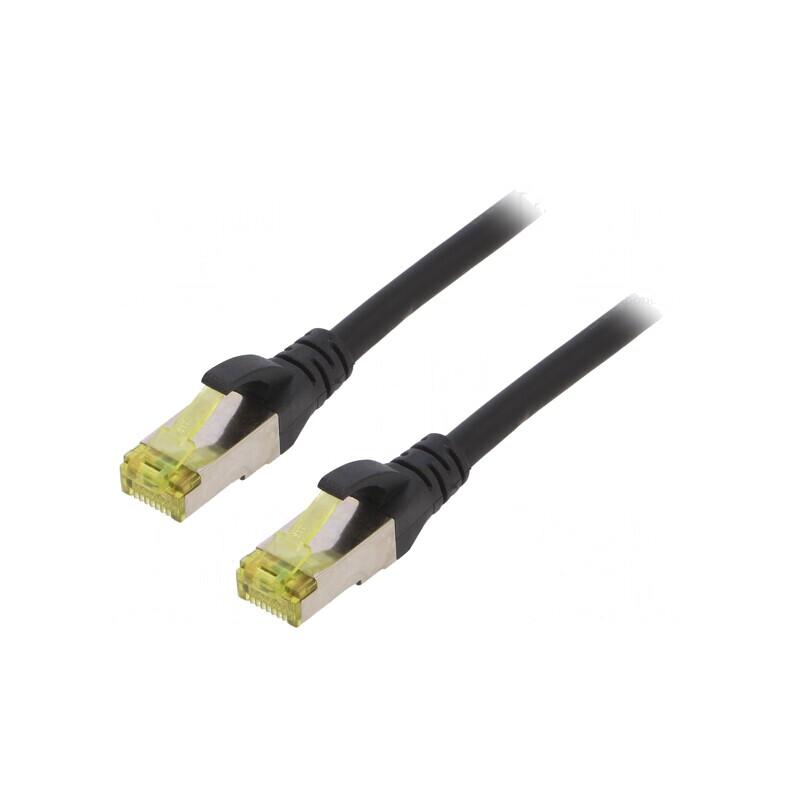 Patch Cord S/FTP Cat6a 2m Negru LSZH | Electronic-mag.ro | Componente Electronice Patch Cord S/FTP Cat6a 2m Negru LSZH | Electronic-mag.ro | Componente Electronice
