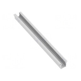 Profil LED Aluminiu Anodizat Argintiu 1m | Electronic-mag.ro | Componente Electronice
