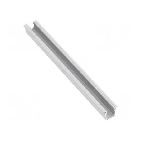 Profil LED Aluminiu Anodizat Argintiu 1m | Electronic-mag.ro | Componente Electronice