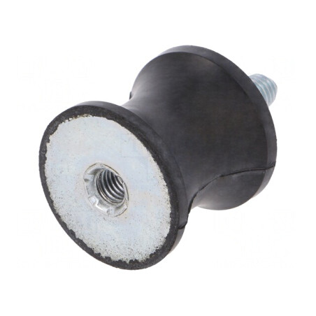 Atenuator de Vibrații M8 35mm Guma | Electronic-mag.ro | Componente Electronice