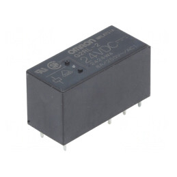 Releu Electromagnetic DPDT 24VDC 8A | Electronic-mag.ro | Componente Electronice