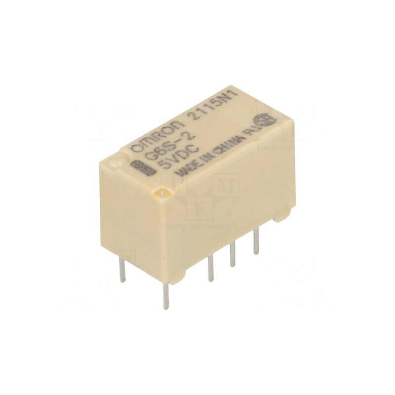 Releu Electromagnetic DPDT 5VDC 2A | Electronic-mag.ro | Componente Electronice