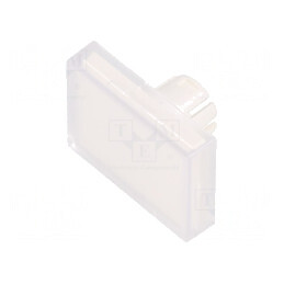 Lentilă Transparentă pentru Buton 22mm din Plastic | Electronic-mag.ro | Componente Electronice