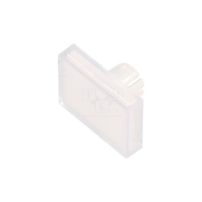Lentilă Transparentă pentru Buton 22mm din Plastic | Electronic-mag.ro | Componente Electronice