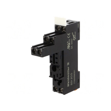 Stativ pentru șină DIN 300VAC 80.2mm 15.8mm | Electronic-mag.ro | Componente Electronice
