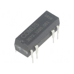 Releu senzor reed DPST-NO 5VDC 500mA 150VDC 10W | Electronic-mag.ro | Componente Electronice