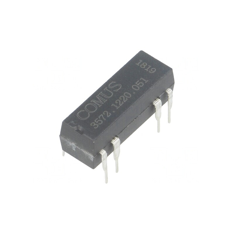 Releu senzor reed DPST-NO 5VDC 500mA 150VDC 10W | Electronic-mag.ro | Componente Electronice