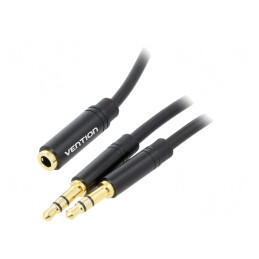 Cablu Audio Jack 3.5mm 3 Pin 0.6m | Electronic-mag.ro | Componente Electronice