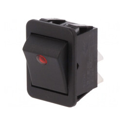 Comutator Balansoar ON-OFF Negru 16A 250V | Electronic-mag.ro | Componente Electronice