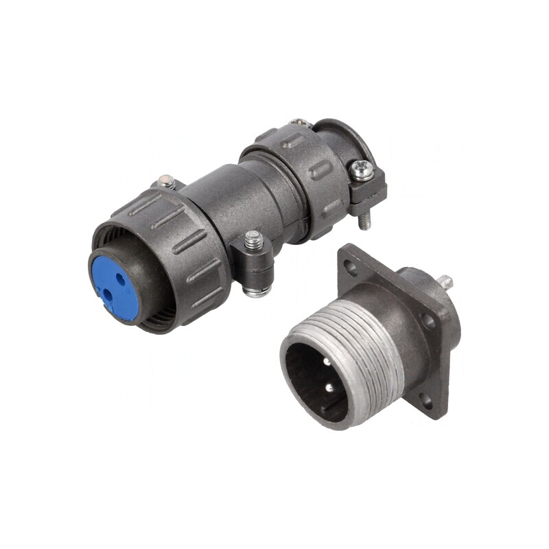 Conector Circular Soclu și Mufă 2 PIN 5A | Electronic-mag.ro | Componente Electronice Conector Circular Soclu și Mufă 2 PIN 5A | Electronic-mag.ro | Componente Electronice