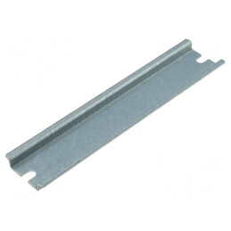 Şină DIN Oţel Zincat 35mm x 160mm | Electronic-mag.ro | Componente Electronice