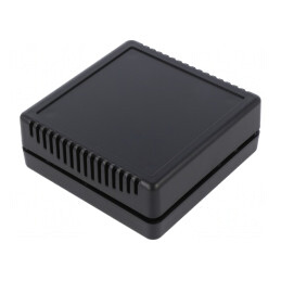Carcasă universală ventilată ABS 100x100x35mm | Electronic-mag.ro | Componente Electronice
