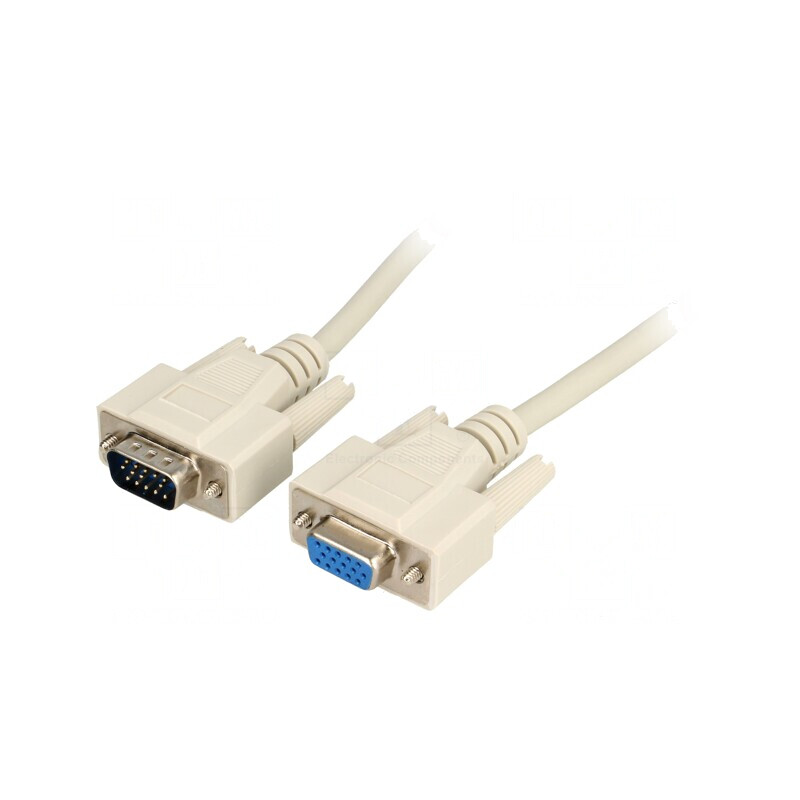 Cablu D-Sub 15 pini HD 1.8m | Electronic-mag.ro | Componente Electronice