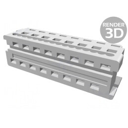 Mufă Cablu-Placă Mamă 16 PIN IDC 1,27mm 1,2A | Electronic-mag.ro | Componente Electronice