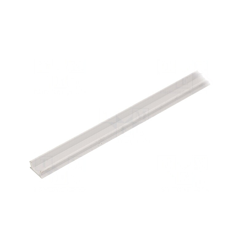 Capac de Protecție Profil PP Gri 8mm 2m | Electronic-mag.ro | Componente Electronice