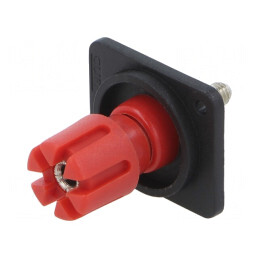 Terminal difuzoare soclu transversal 4mm 19x24mm | Electronic-mag.ro | Componente Electronice