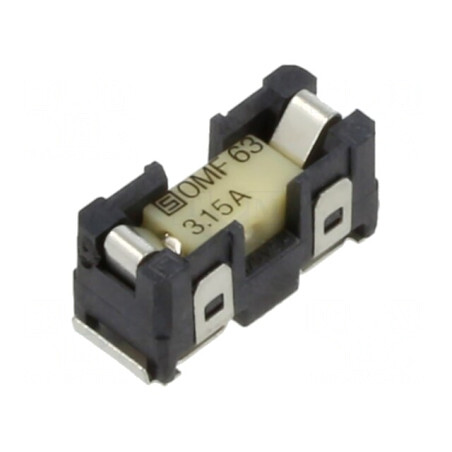 Clemă Siguranțe SMT 3,15A Termoplast | Electronic-mag.ro | Componente Electronice