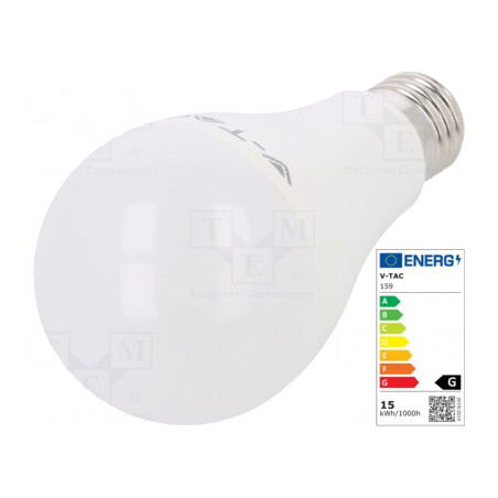 Lampă LED E27 15W 3000K 1250lm | Electronic-mag.ro | Componente Electronice