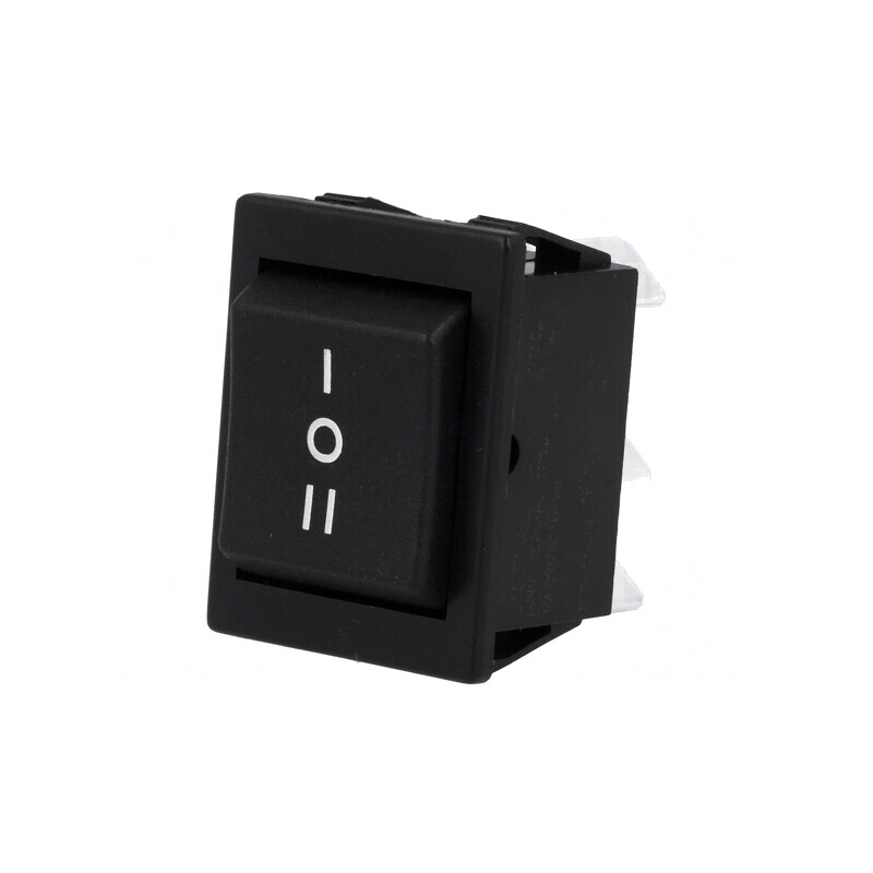 Comutator Balansier DP3T Negru 16A/250V 20A/28V | Electronic-mag.ro | Componente Electronice Comutator Balansier DP3T Negru 16A/250V 20A/28V | Electronic-mag.ro | Componente Electronice