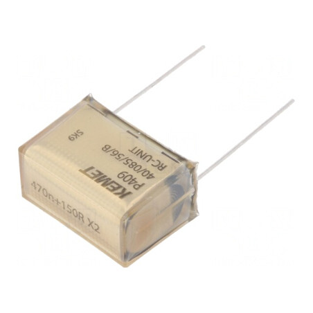 Condensator de Hârtie X2 470nF 275VAC THT | Electronic-mag.ro | Componente Electronice
