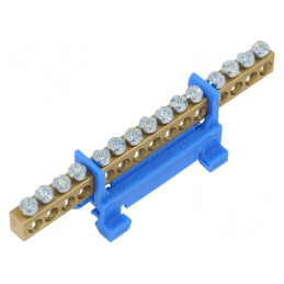 Regletă de Conexiuni 16mm2 1P 15B TS35 | Electronic-mag.ro | Componente Electronice