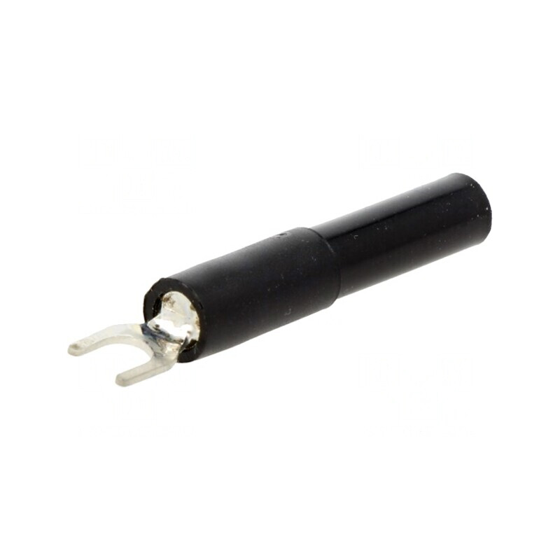 Mufă Furcă Neagră 60VDC 36A 4,5mm Nichelată | Electronic-mag.ro | Componente Electronice Mufă Furcă Neagră 60VDC 36A 4,5mm Nichelată | Electronic-mag.ro | Componente Electronice