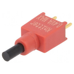 Comutator apăsare SPST-NO 0.4A/20VAC | Electronic-mag.ro | Componente Electronice