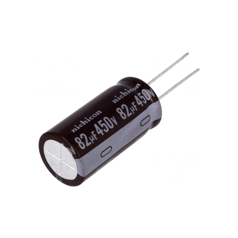 Condensator Electrolitic THT 82uF 450V 16x31.5mm | Electronic-mag.ro | Componente Electronice