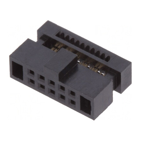 Conector IDC Mamă 10 Pini 1.27mm | Electronic-mag.ro | Componente Electronice
