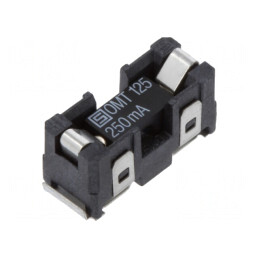 Siguranţă întârziere 250mA 125V SMD | Electronic-mag.ro | Componente Electronice
