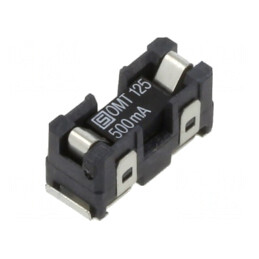 Siguranţă Întârziere 500mA 125V SMD | Electronic-mag.ro | Componente Electronice