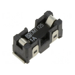 Siguranță Întârziere 1A SMD Ceramică 125VAC 125VDC | Electronic-mag.ro | Componente Electronice
