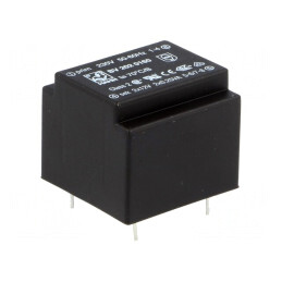 Transformator încapsulat 0,5VA 230V AC la 12V DC PCB | Electronic-mag.ro | Componente Electronice