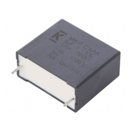 Condensator Polipropilenă DC-Link 4uF 13,4mΩ THT ±5% | Electronic-mag.ro | Componente Electronice