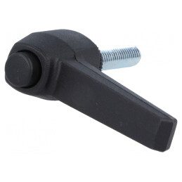 Manetă Franceză Neagră 25mm x 50mm | Electronic-mag.ro | Componente Electronice
