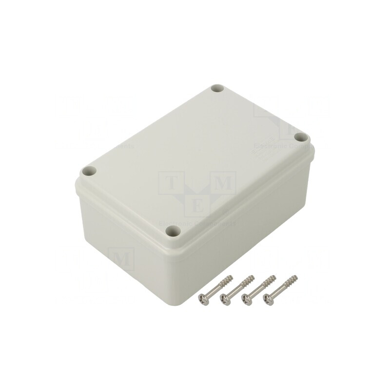 Carcasă Universală Gri IP56 86x128x58mm | Electronic-mag.ro | Componente Electronice