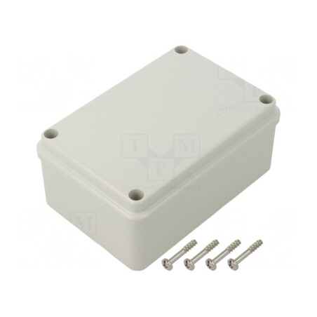 Carcasă Universală Gri IP56 86x128x58mm | Electronic-mag.ro | Componente Electronice