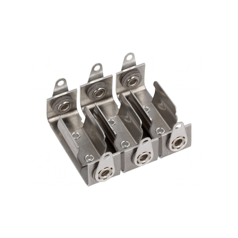 Suport Aluminiu LR1,N pentru 3 Baterii | Electronic-mag.ro | Componente Electronice