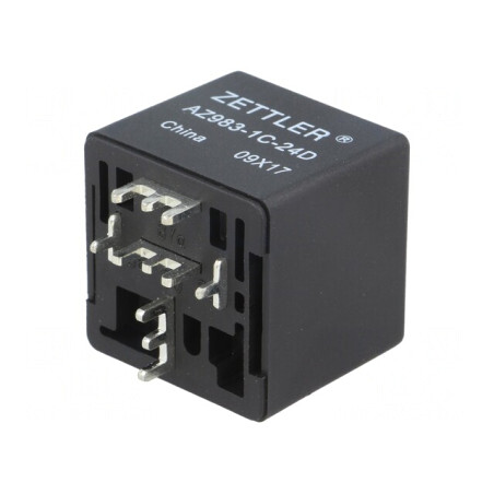 Releu electromagnetic SPDT 24VDC 60A auto | Electronic-mag.ro | Componente Electronice