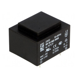 Transformator Încapsulat 1,5VA 230V 6V PCB | Electronic-mag.ro | Componente Electronice