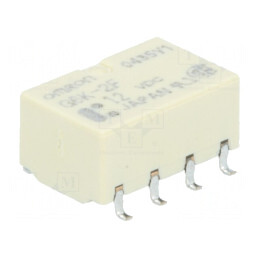 Releu electromagnetic DPDT 12VDC 1A | Electronic-mag.ro | Componente Electronice