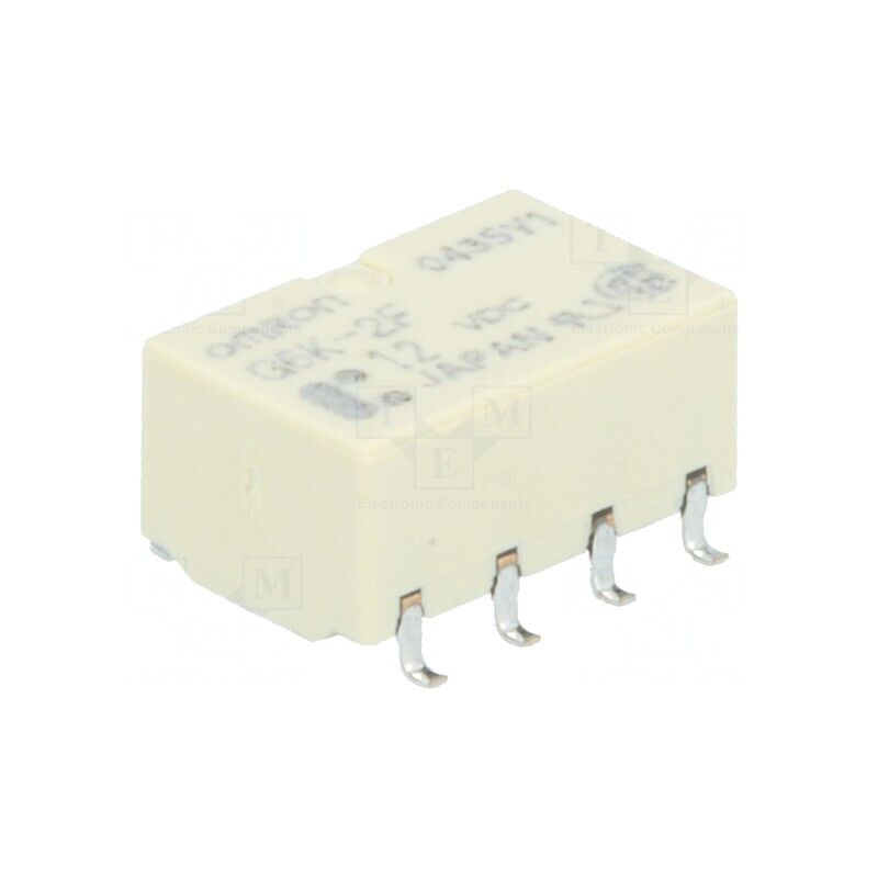 Releu electromagnetic DPDT 12VDC 1A | Electronic-mag.ro | Componente Electronice