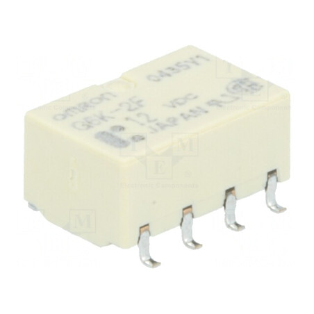 Releu electromagnetic DPDT 12VDC 1A | Electronic-mag.ro | Componente Electronice