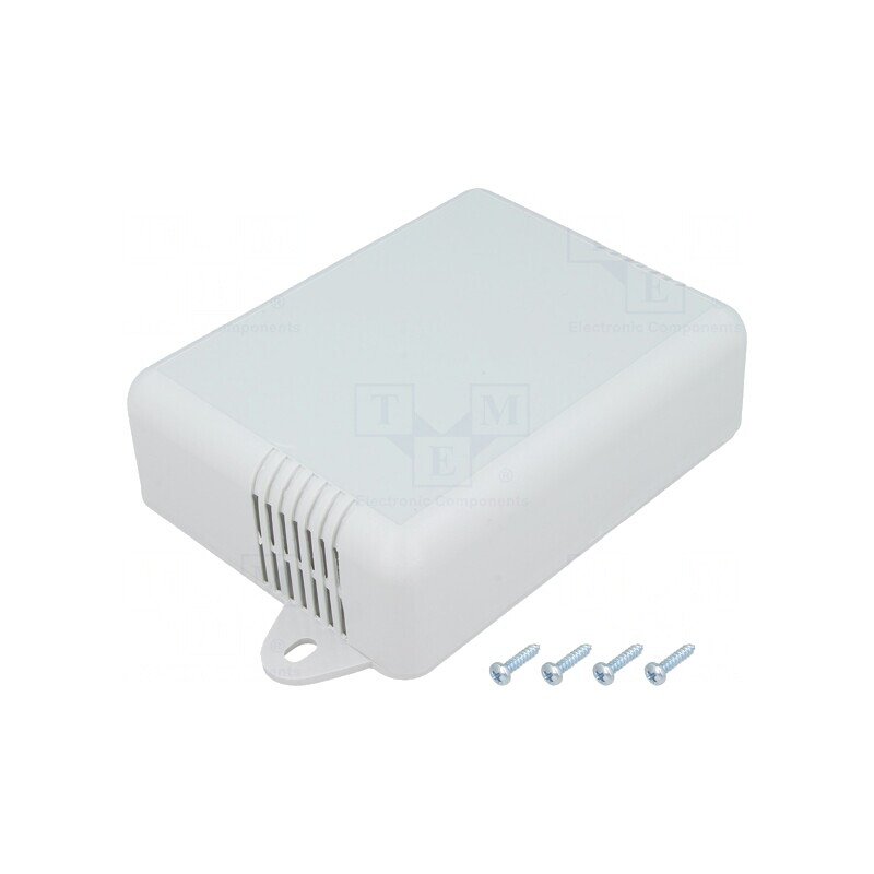 Carcasă montare pe perete ABS gri 90x115x37mm | Electronic-mag.ro | Componente Electronice
