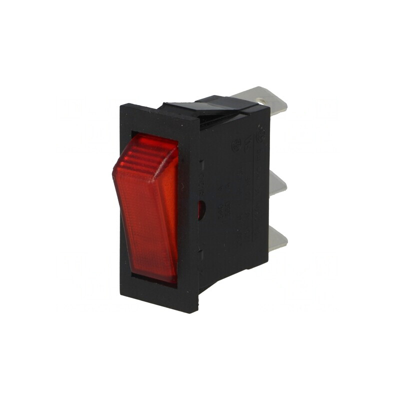 Comutator Rocker SPST ON-OFF 16A 250V Roșu cu Neon | Electronic-mag.ro | Componente Electronice Comutator Rocker SPST ON-OFF 16A 250V Roșu cu Neon | Electronic-mag.ro | Componente Electronice