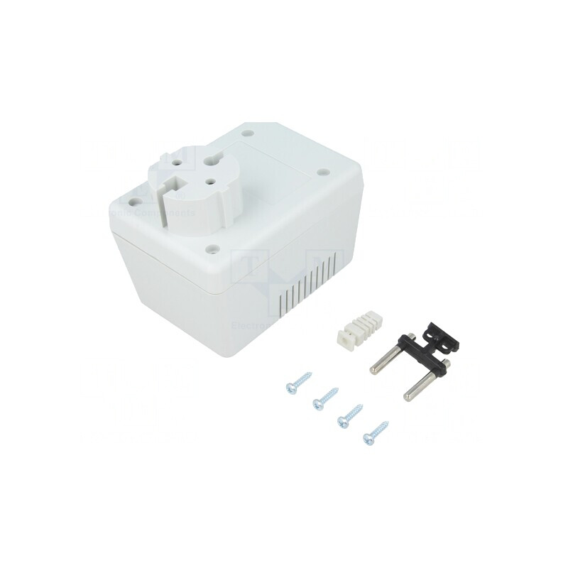 Carcasă pentru Alimentator cu Împământare 65x90x57mm | Electronic-mag.ro | Componente Electronice