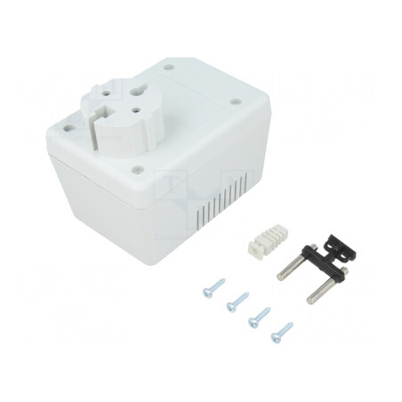 Carcasă pentru Alimentator cu Împământare 65x90x57mm | Electronic-mag.ro | Componente Electronice